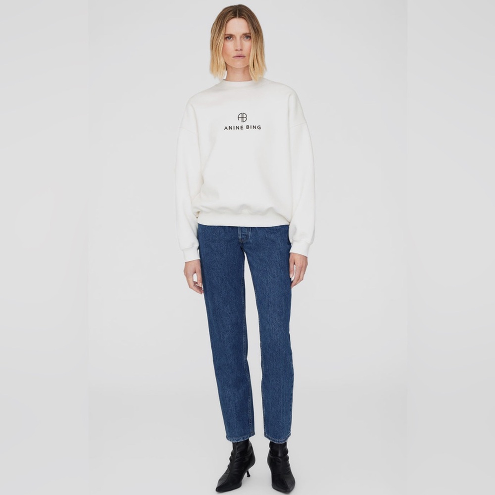 Anine Bing Women’s Jaci Monogram Sweatshirt
